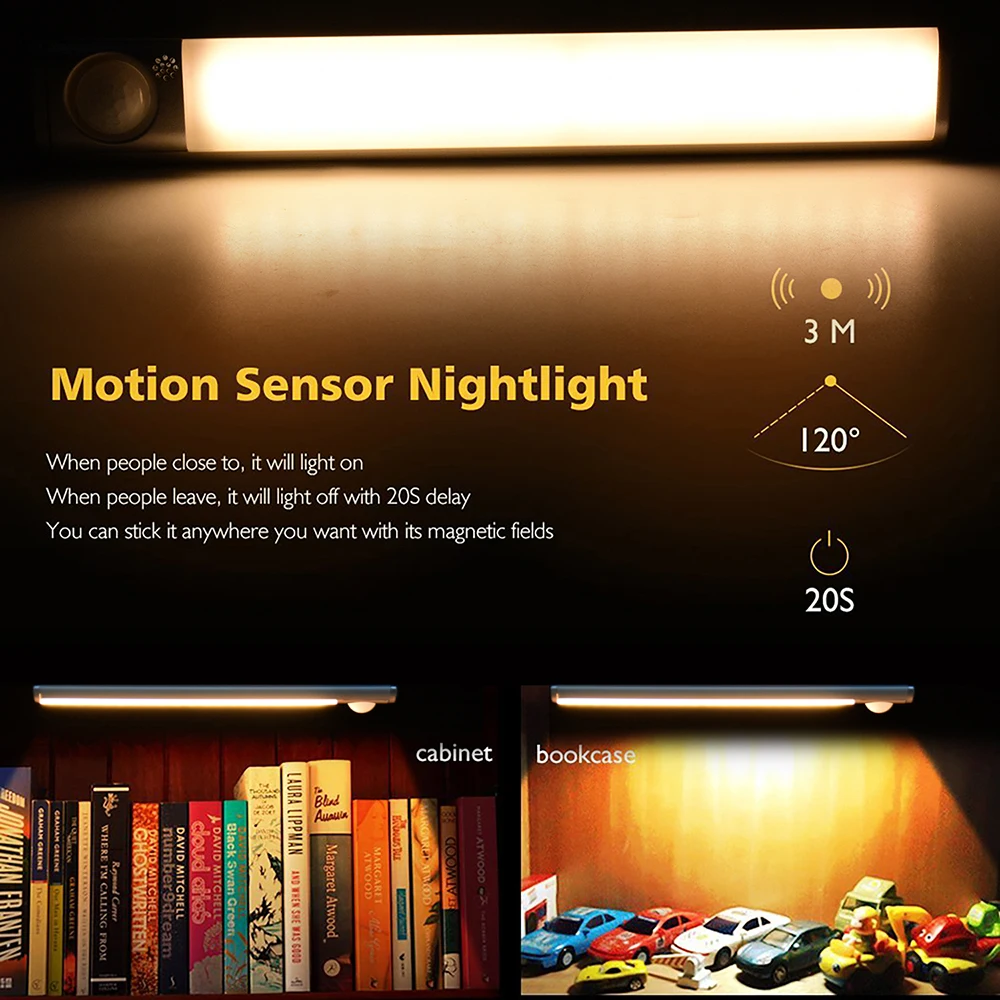 PIR Сенсор светодиодный шкаф для ламп регулируемый шкаф-купе освещение