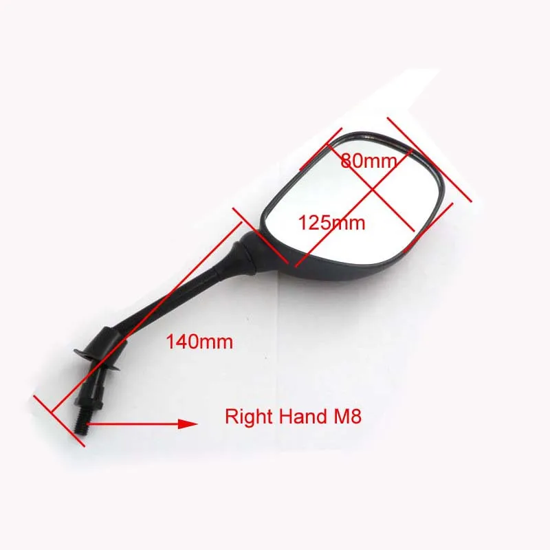 Мотоциклетные зеркала заднего вида винты адаптеры 8 мм + 10 для GY6 50cc 110cc 125cc 150cc