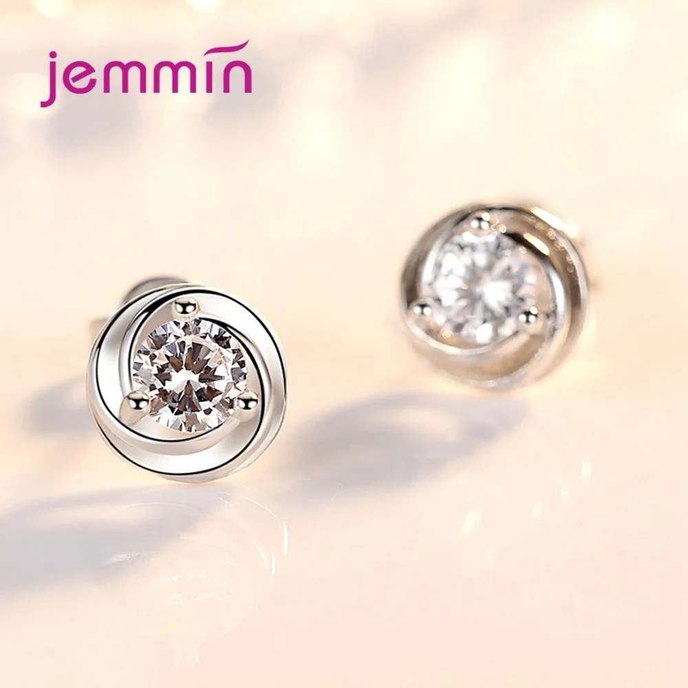 Женские серьги-гвоздики из серебра 100% пробы с пионом | Украшения и аксессуары