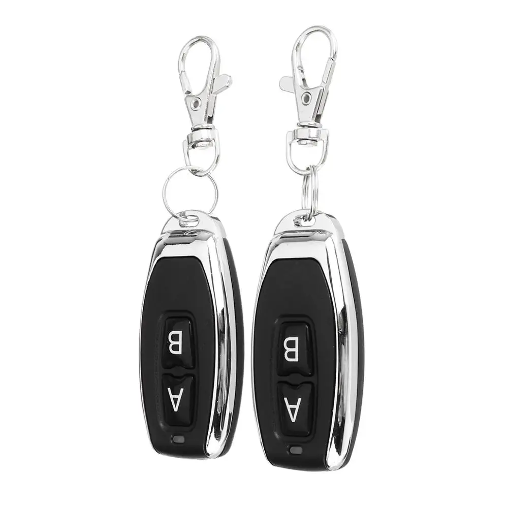 

2pcs receiver and 100pcs remote control 433mhz