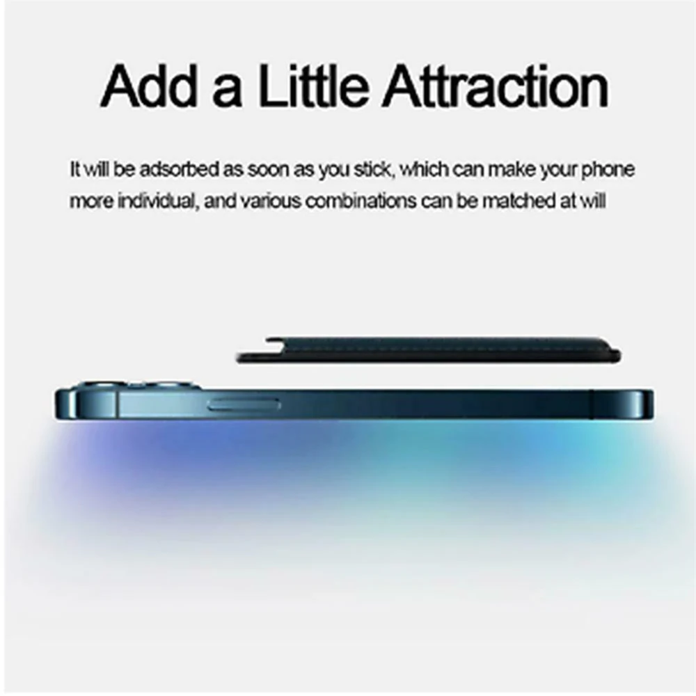 

Wallet Card For iPhone12/12 Pro/12 Pro Max Magnetic Wallet Card Holder NEW