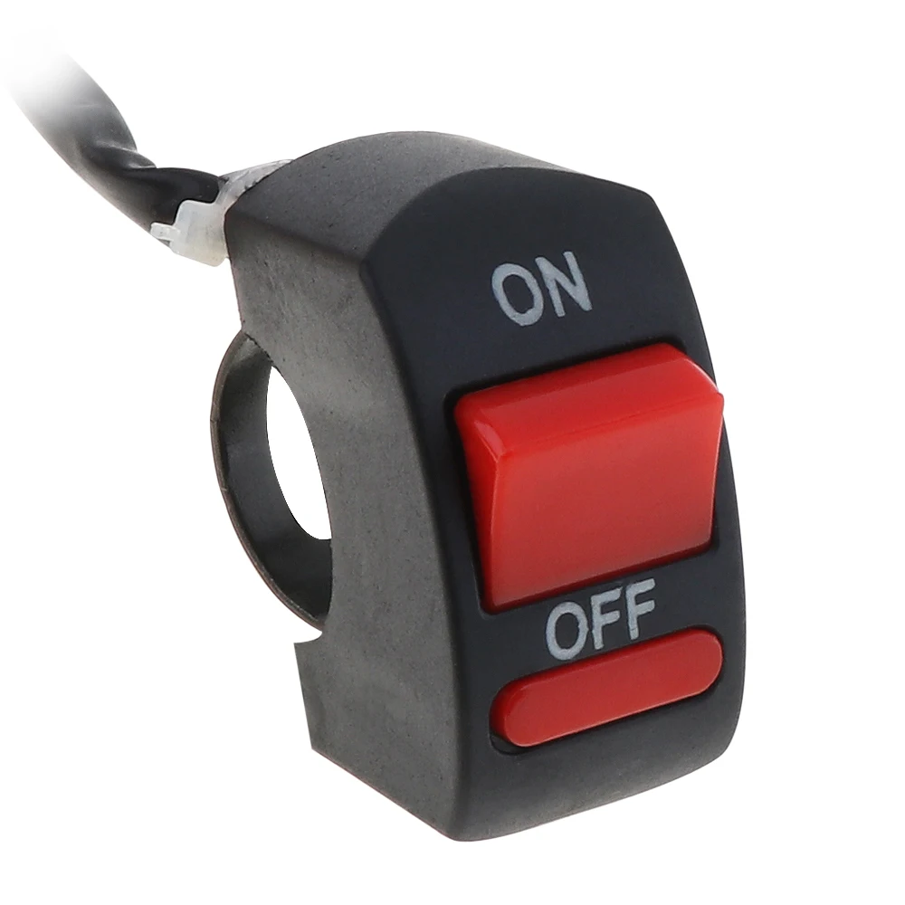 Motorcycle Universal Switches Handlebar Flame Rollout Switch on off Button for Motor ATV Bike DC12V/10A | Автомобили и мотоциклы