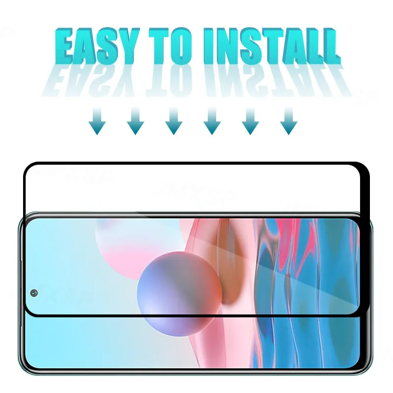 Protective Glass For Xiaomi Redmi Note 10 Pro Max 10S Tempered Glass For Redmi 10X K40 Pro Plus Lens Glass Film Cover Protector