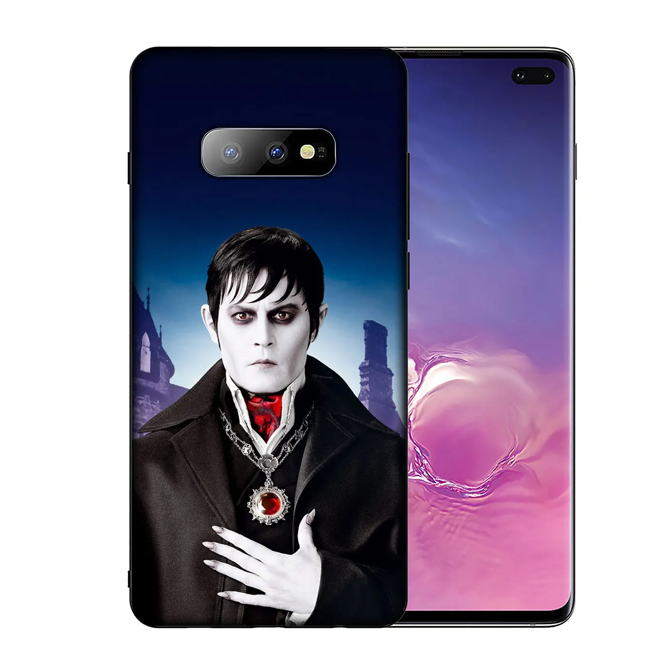 Мягкий силиконовый чехол для телефона из ТПУ с темными тенями Samsung Galaxy S20 Ultra S10 Lite