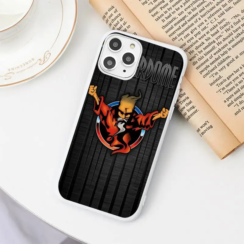 

Thunderdome Hardcore Wizard Phone Case Candy Color White for iPhone 11 pro XS MAX 8 7 6 6S Plus X 5S SE 2020 XR