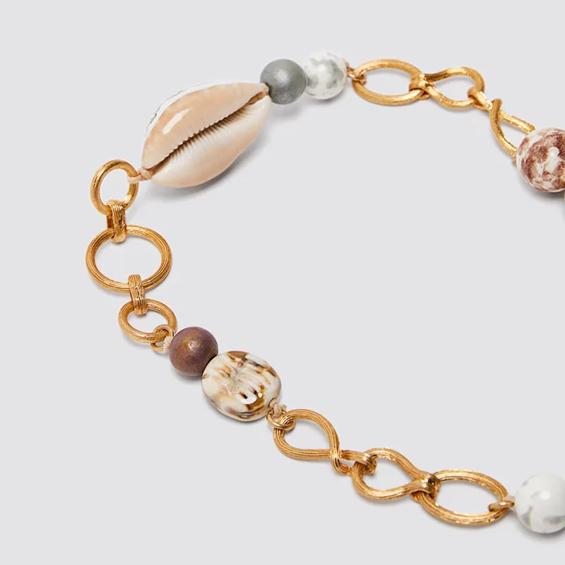 2021 Rushed Real ожерелье с героями мультфильма Моана Колье-чокер природный раковины