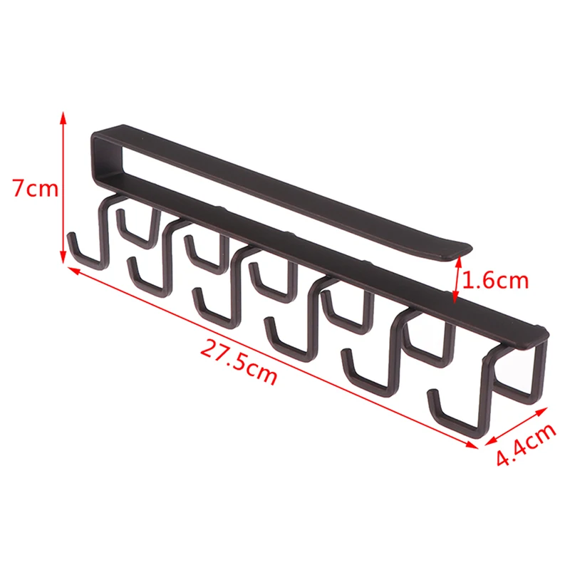 

Kitchen Storage Rack Cupboard Hanging Hook Shelf Cup Dish Hanger Chest Storage Shelf Bathroom Holder Organizer Hooks