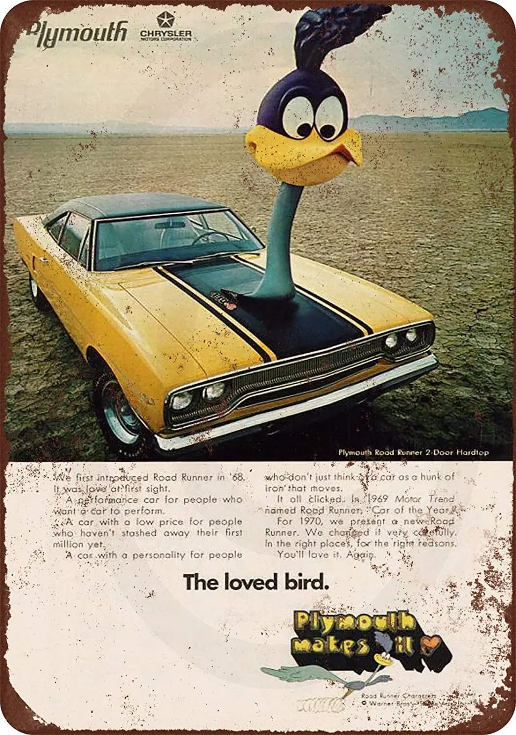 

Wisesign Indoor Wall Decor for Laundry Room Patio Pub Yard Man Cave Cafe Garage Tin Sign 8" w x 12" h Metal Signs Vintage 1970 P