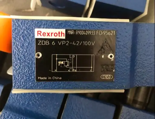 Rexroth предохранительный клапан ZDB6VP2 4X/100V мпш: R900409933 ZDB6 V P2 42/100V гидравлический