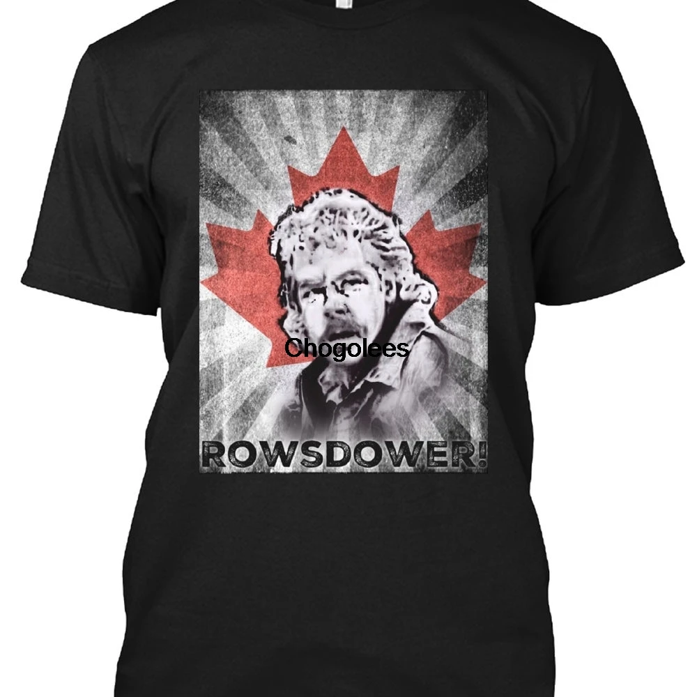 Футболка унисекс Rowsdower Zap финальная жерножка Канада таинственность научный