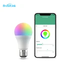 Светодиодная лампа BroadLink LB26 R1 E26, 110 В, умный диммер Wi-Fi, RGB, работает с Google home, Aleax, IFTTT