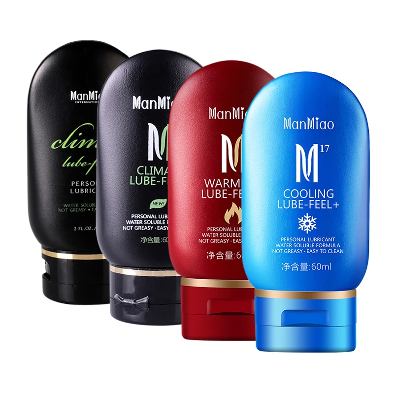 60 мл охлаждающая теплая шелковая смазка для секса анальная густая на водной