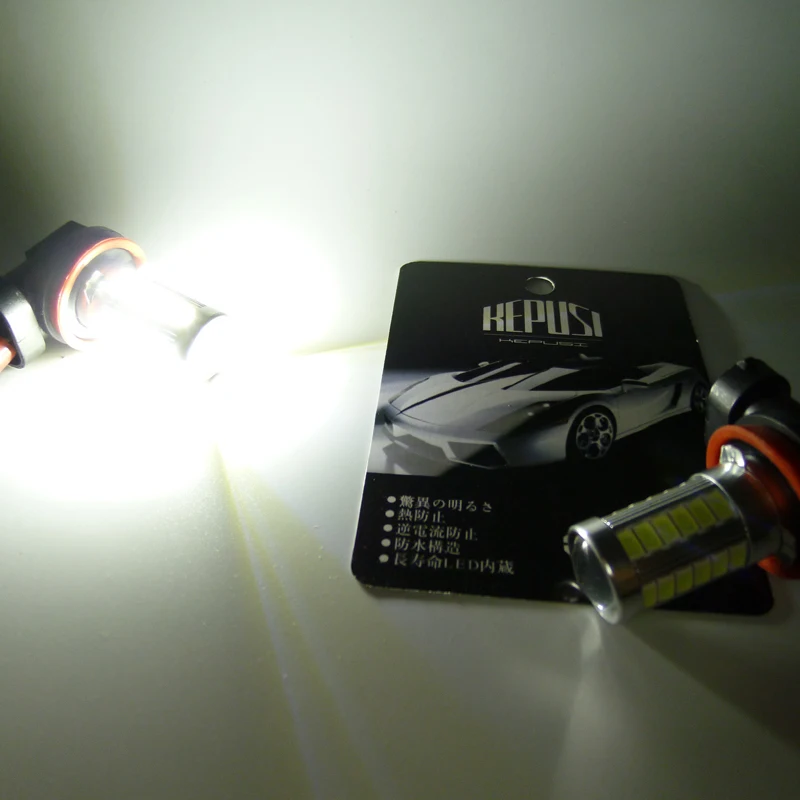2x H11 H8 LED Fog Light Bulbs Car Running Lights Auto Driving Lamp For Acura Spirior City Stream Fit Accord Civic Odyssey | Автомобили и