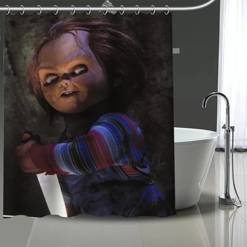 Горячая Распродажа на заказ Хэллоуин детская игровая занавеска для душа s DIY