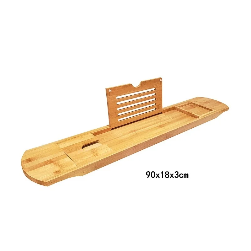 

Shelf Engelli Tutunma Bar Accessoires for a Book Bamboo Storage Bathroom Bathtub Tub Tray Plateau Tablette Baignoire Bath Frame