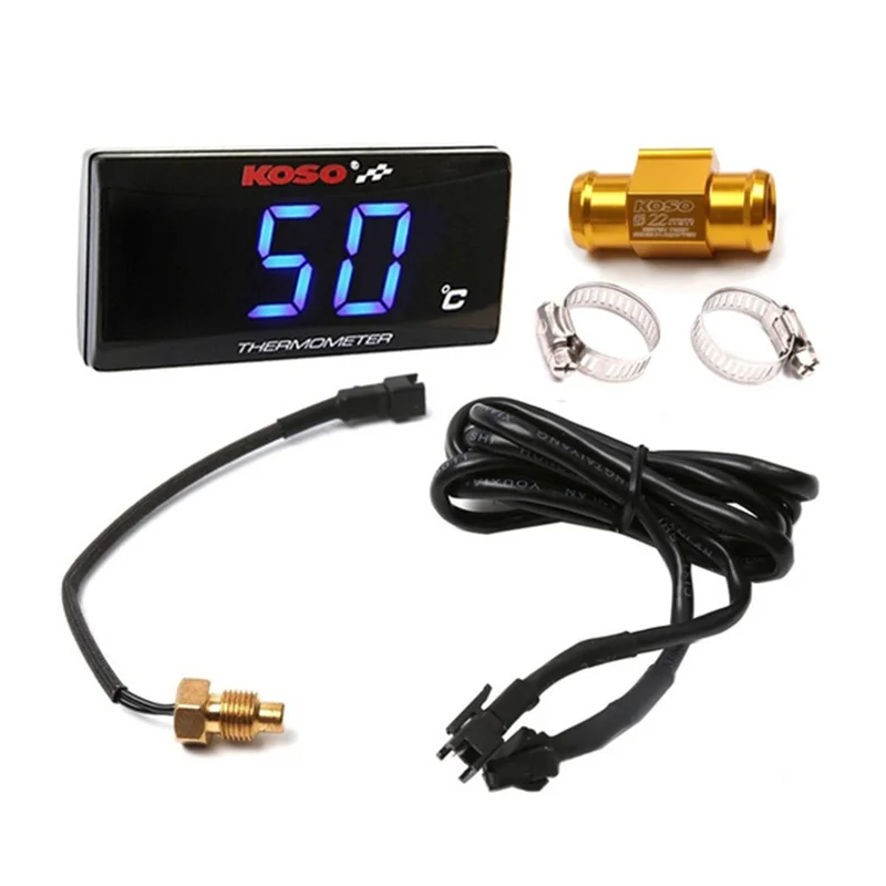 

Meter Motorcycle Water Temperature Digital Hygrometer Thermometer Sensor general modified liquid crystal display