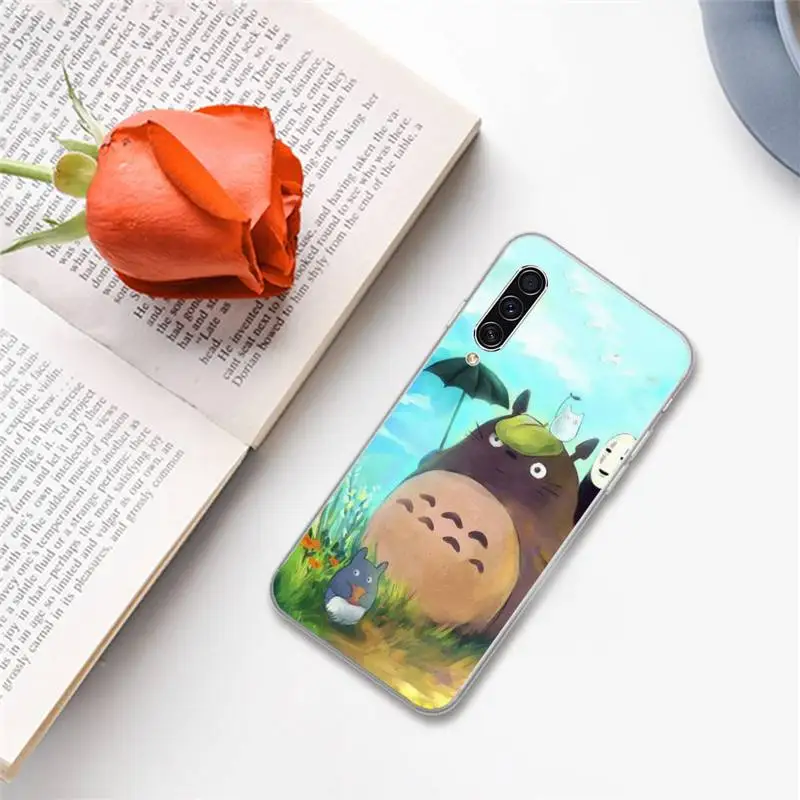 

Miyazaki Hayao Totoro Spirited Away Phone Cases For Samsung A S M Note 9 10 20 fe 21 71 30 ultra plus 5g 11 31 51 s