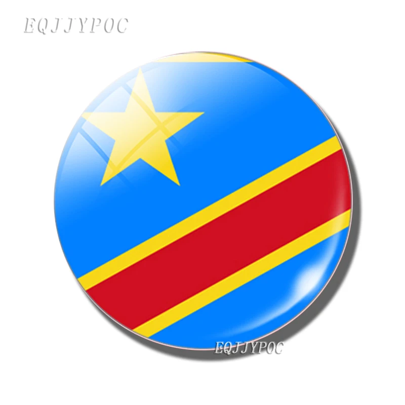 Стеклянный купол 30 мм магнитные наклейки на холодильник домашний декор флаг