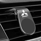 Металлический магнитный автомобильный держатель для телефона Mitsubishi ASX LANCER OUTLANDER PAJERO Ralliart, аксессуары, автостайлинг