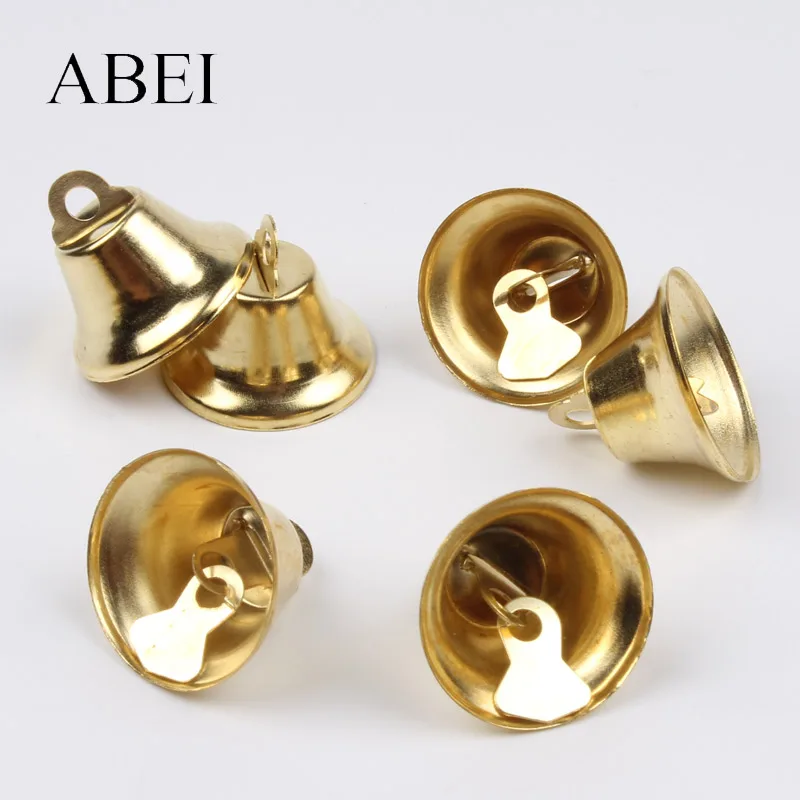 20mm 20pcs Gold Gingle Bell Metalic bells For Wedding party Home Christmas Decoration | Дом и сад
