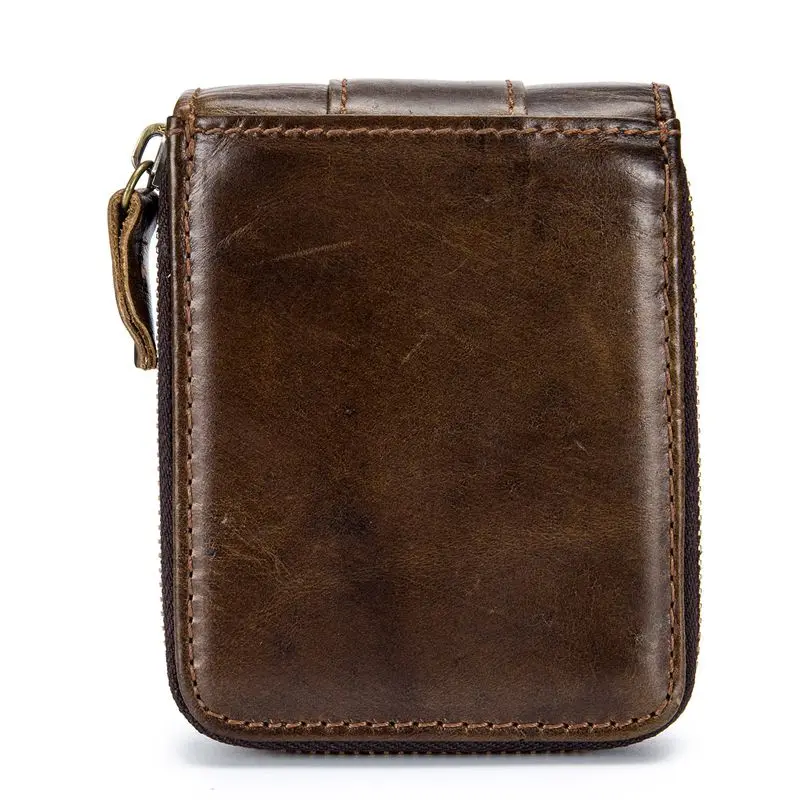 Кошелек мужской из натуральной кожи с RFID-блокировкой | Багаж и сумки