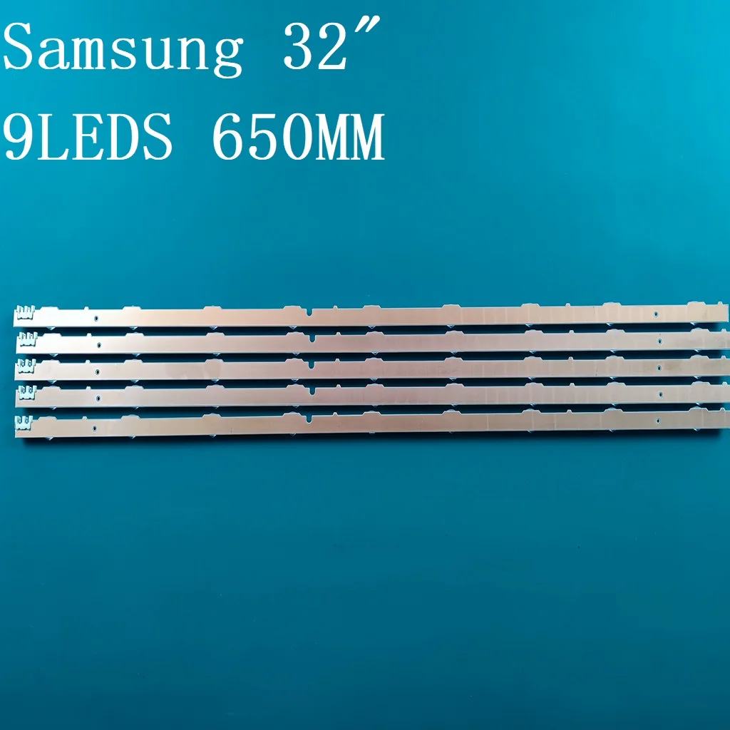 

TV LED Bars For Samsung UE32F4000AW UE32F5000AK UE32F5030AW UE32F5300AW UE32F5300AK LED Backlight Strip Kit 9 Lamp Lens 5 Bands