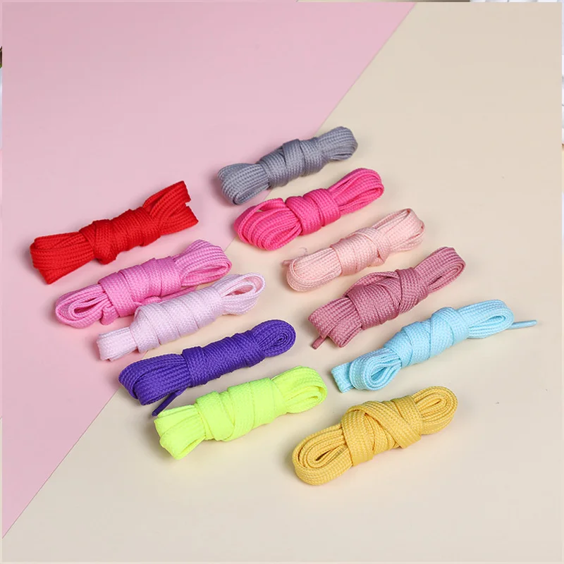 

Thicken Laces Shoe Athletic String No Elasticity Flat Shoelaces Of Sport white Leisure Women Sneaker Lacet Shoelaces Accessories