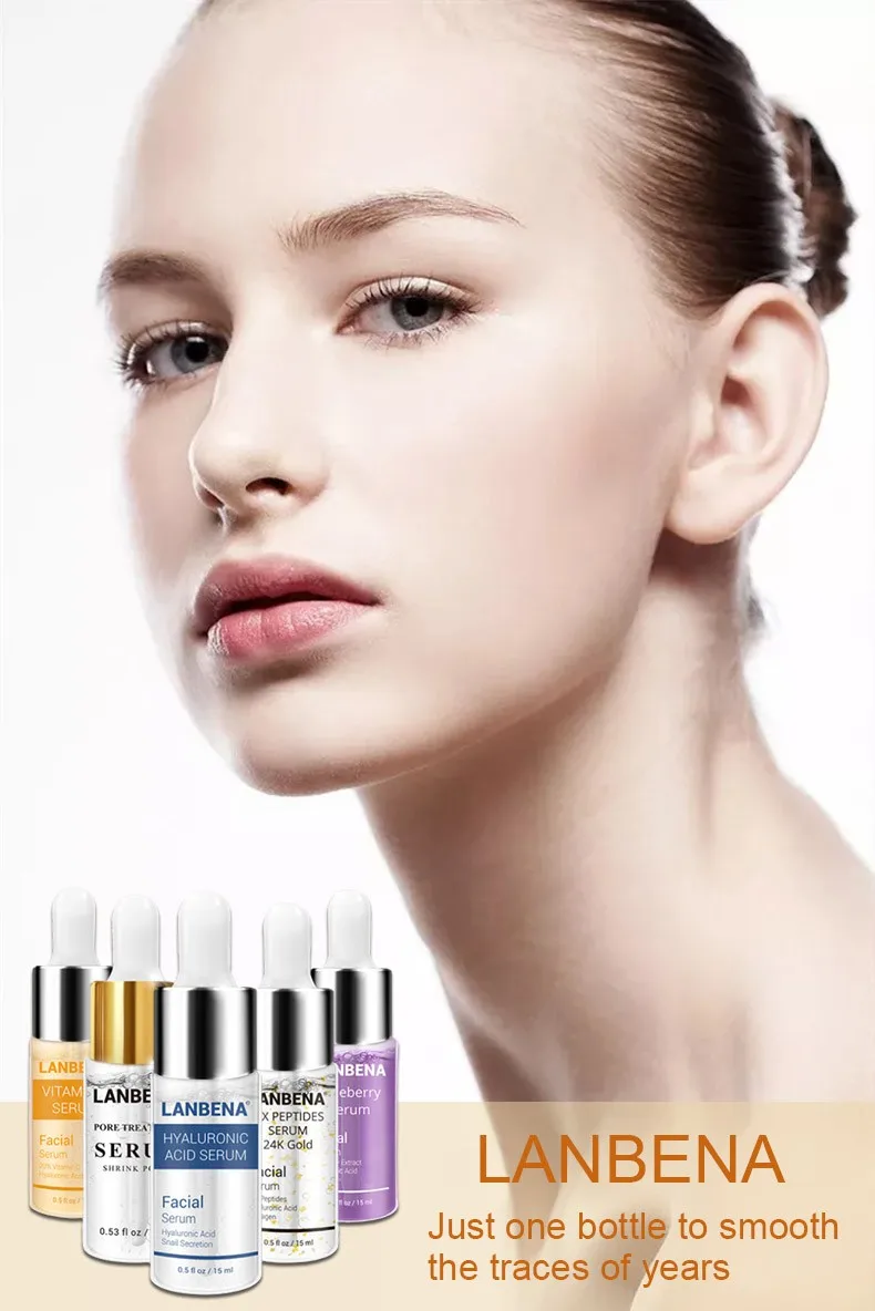 LANBENA Гиалуроновая кислота Сыворотки Удаление угрей увлажняющий уход против акне