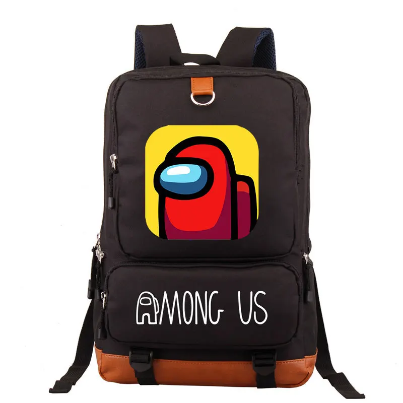 

COSTAR Hot New Game Among Us Printed Backpack Casual Oxford School Bag Unisex Student