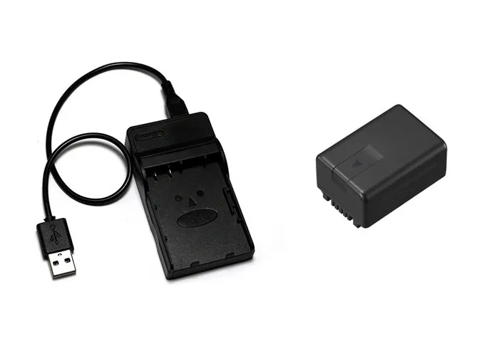 Белый VW-VBK180, VBK180, VW-VBL090, VW-VBK360 VBK360 Батарея+ USB Зарядное устройство для цифрового фотоаппарата Panasonic SD80 HDC-SD90 SDX1H HDC-TM40 HDC-TM55 TM80 TM90 - Цвет: Белый