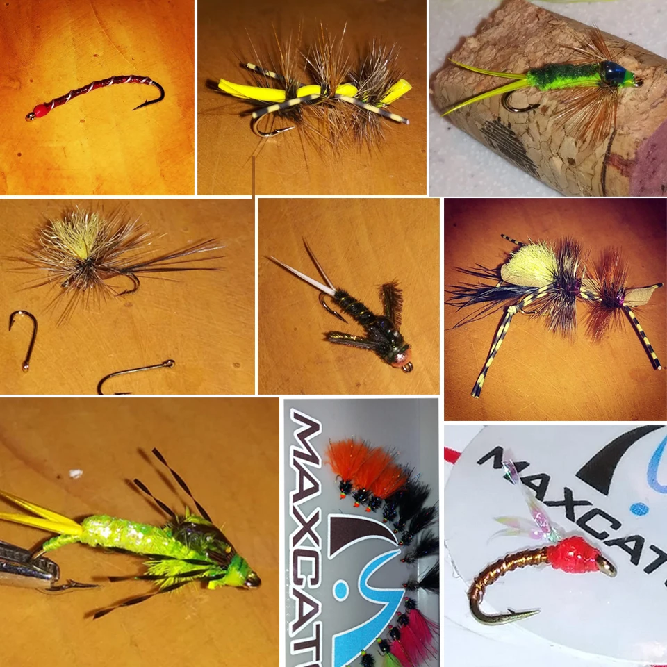 Maximumcatch 100pcs 4#-22# Fish-Friendly Barbed Fly Fishing Hooks Dry&Wet&Nymph&Shrimp Caddis Pupa Streamer Fly Hooks images - 6