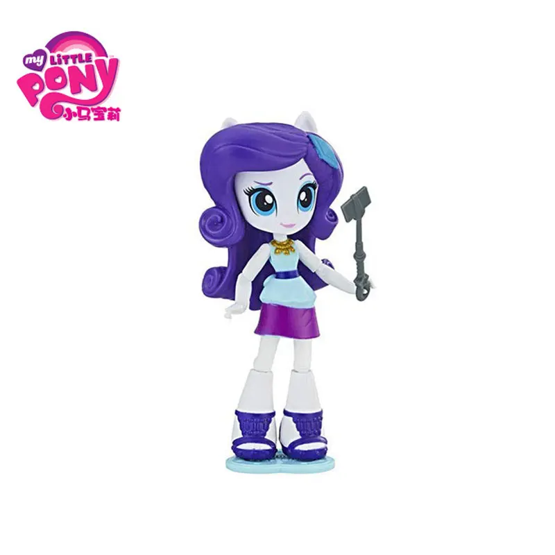 My Little Pony, 10 см, Эквестрия, для девочек, Мини-куклы, фигурка, коллекция, модель, куклы, игрушки для девочек - Цвет: rarity10cm