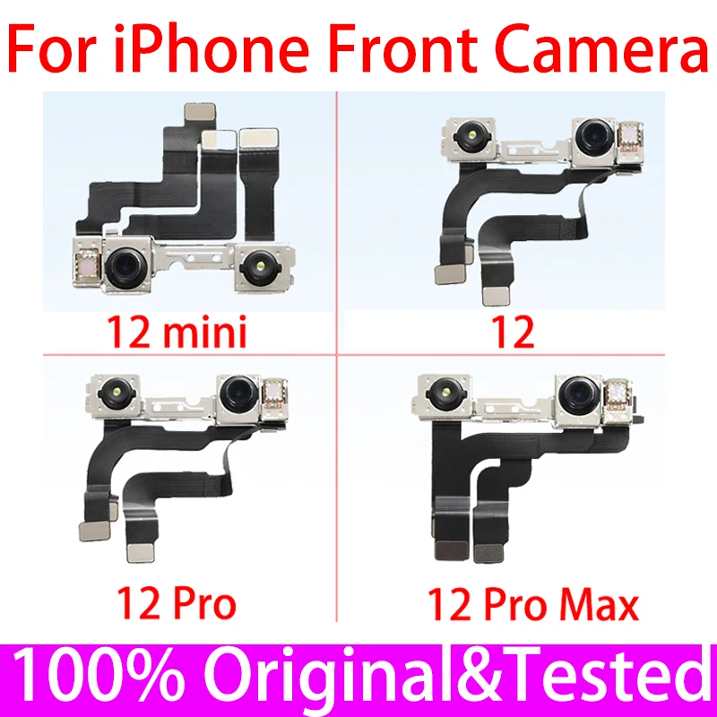Оригинальная фронтальная камера для iPhone 12 mini pro MAX гибкий кабель 11Promax пластиковый