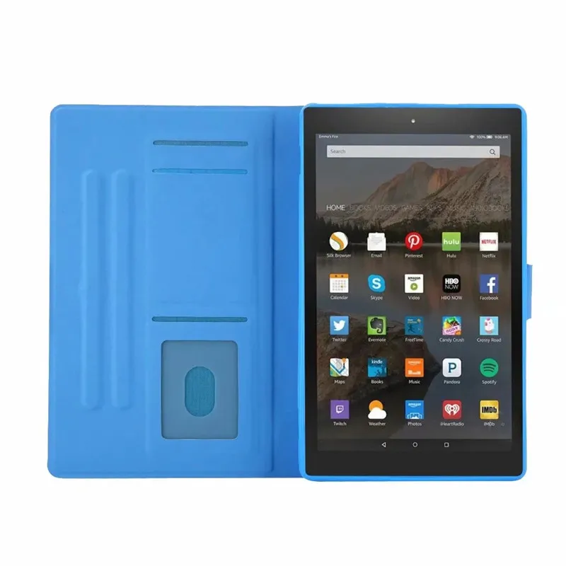 Чехол для Amazon Kindle Fire 7 2019 чехол с бабочкой пандой кошелек из искусственной кожи