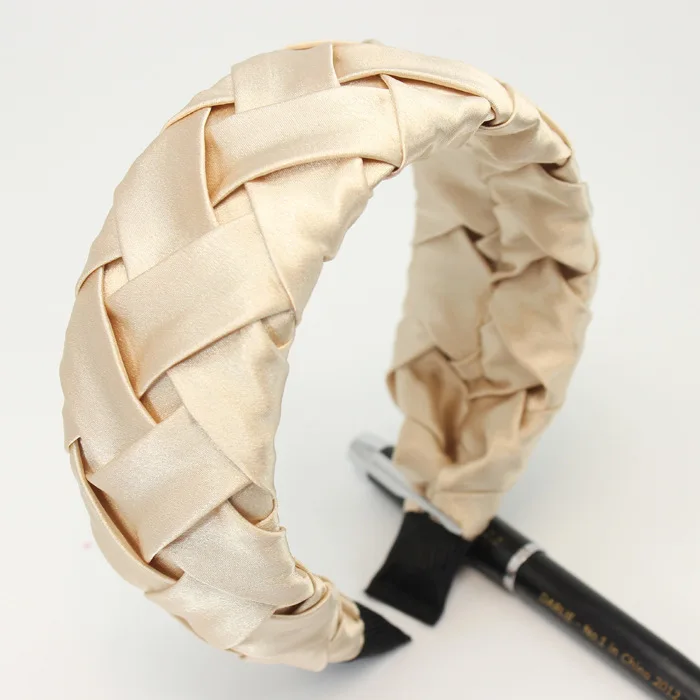 Женская резинка для волос женщин повязка на волосы с крестиком одноцветное