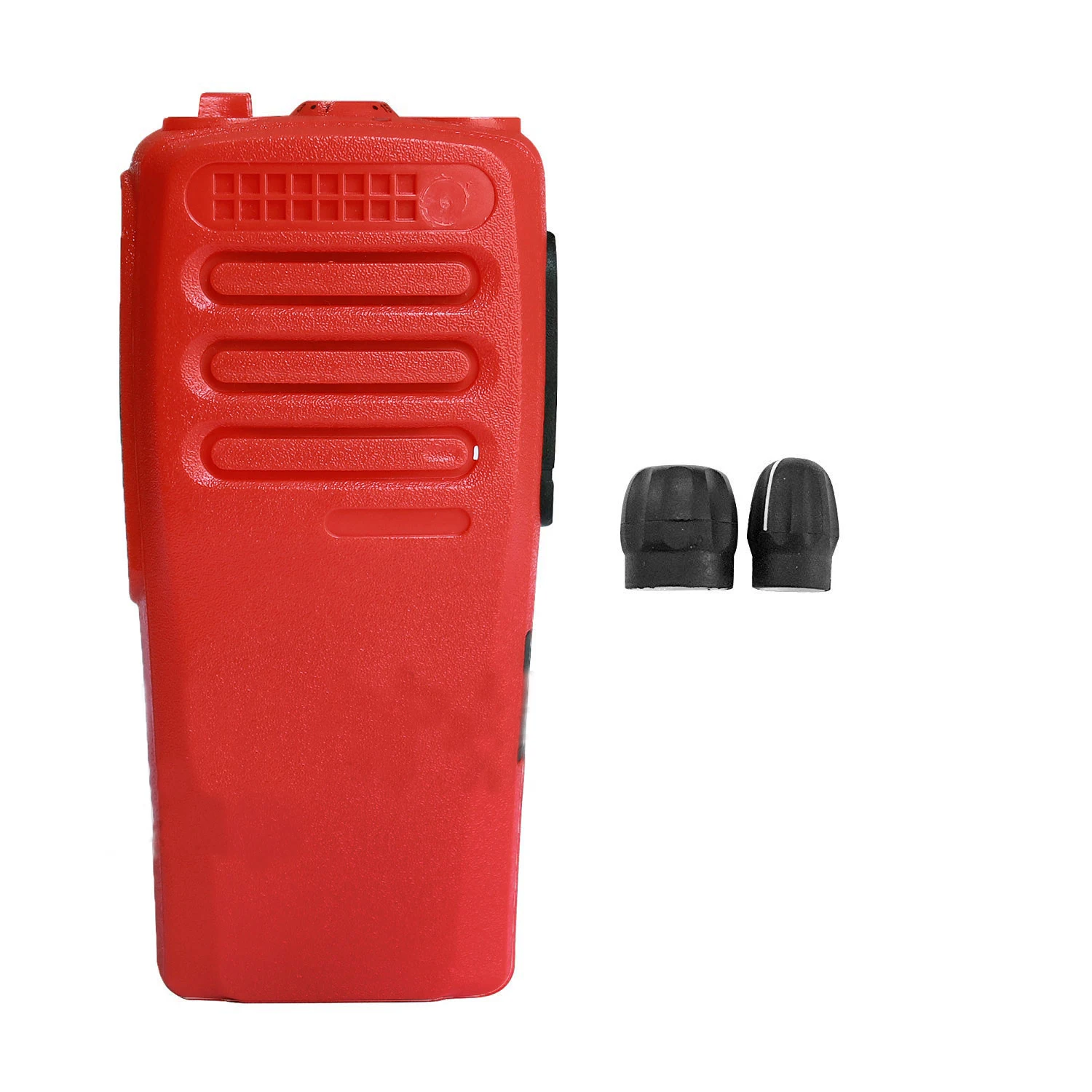 New Red Blue Front Cover Shell Housing Case Volume Channel Knob Cap For Motorola CP200D XIR P3688 Radio Walkie Talkie