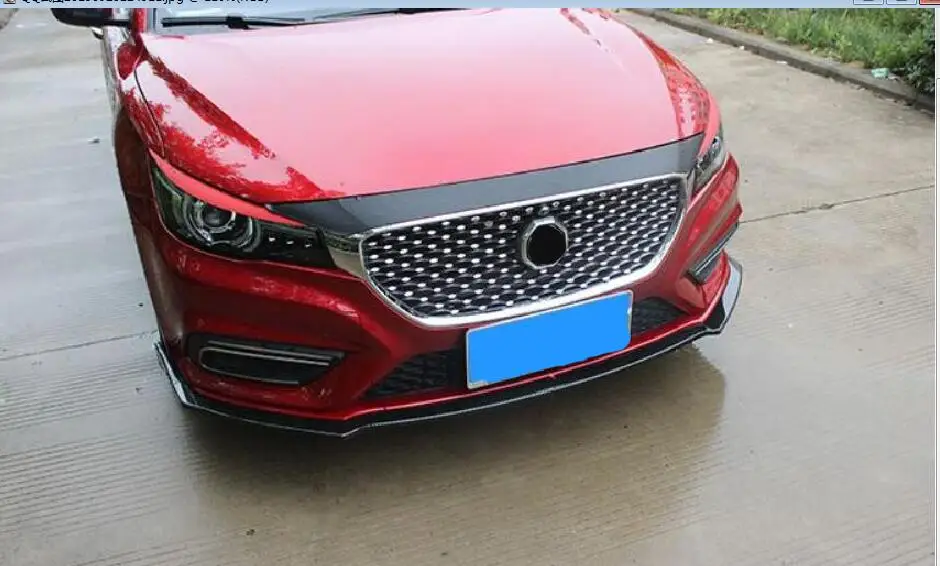 Автомобильный Стайлинг для MG ZS зеркальный мини-наклейка Передняя наклейка на автомобиль декоративная решетка наклейка