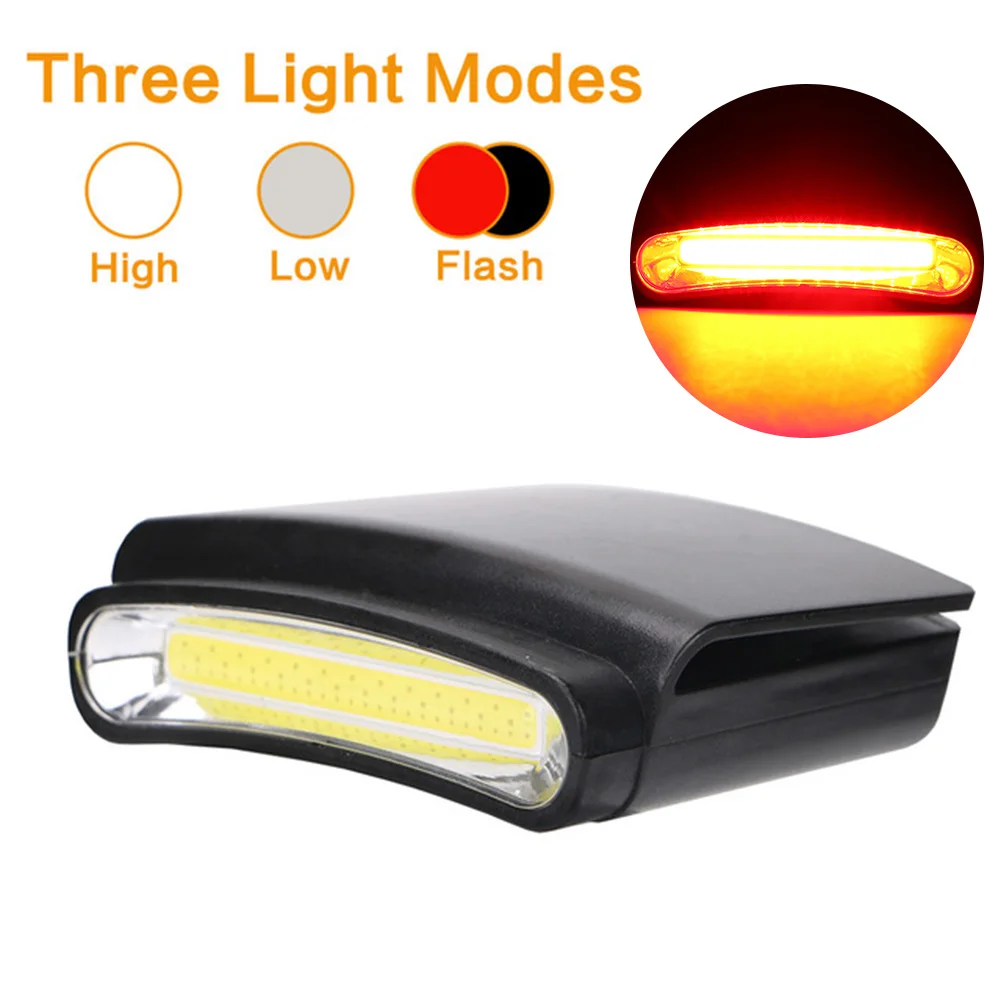 Монолитный блок светодиодов налобный фонарь на головной убор яркий/слабый