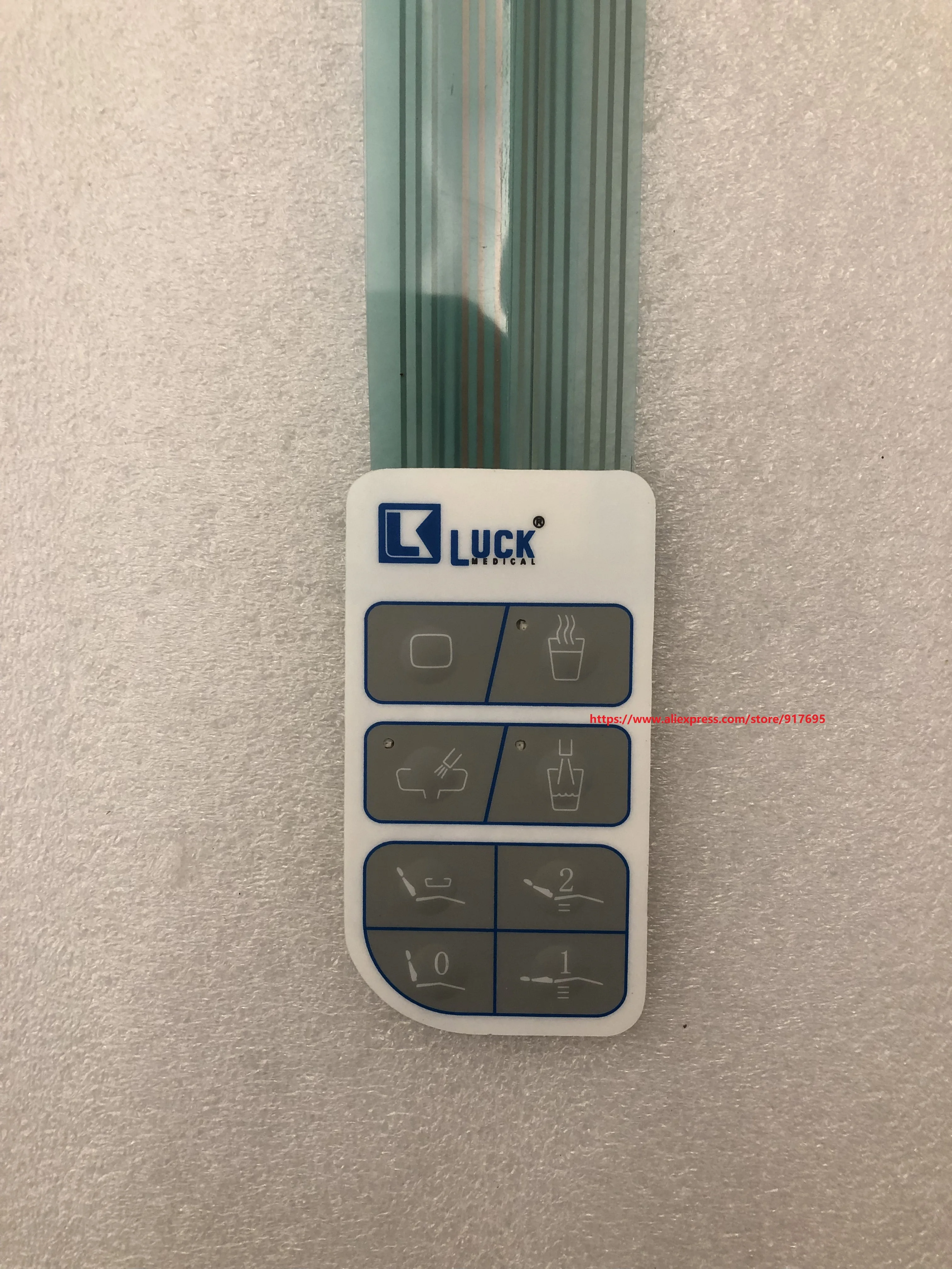 Dental Chair LUCK-I & LUCK-II Use  Auxiliary Control Panel