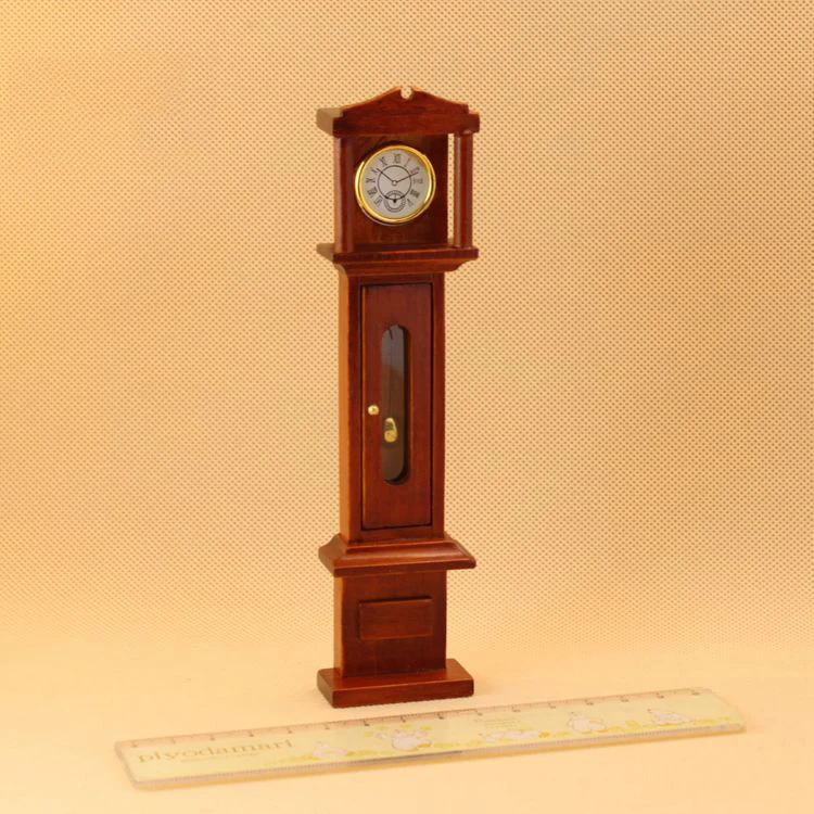 Игрушки семейный мини орнамент мебель Дед часы искусство и ремесла твердой