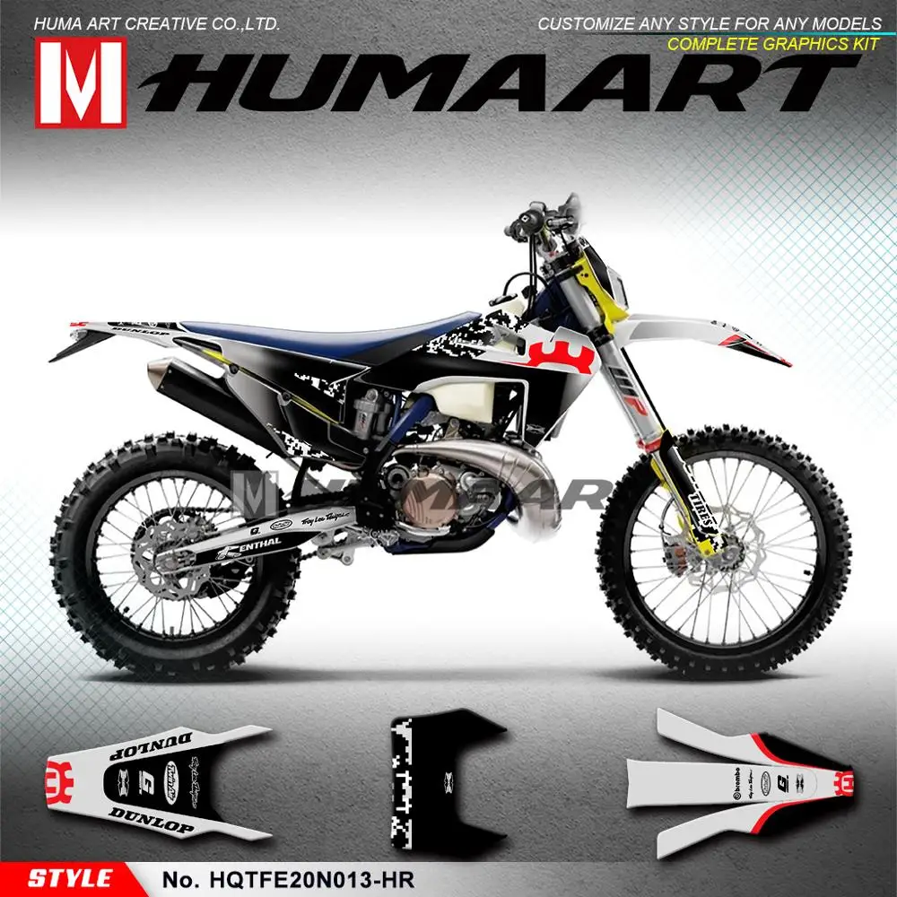 

HUMAART Custom Sticker Design Off-road Graphics Kit Wrap for TE150i TE250i TE300i FE250 FE350 FE450 FE501 2020 2021 2022