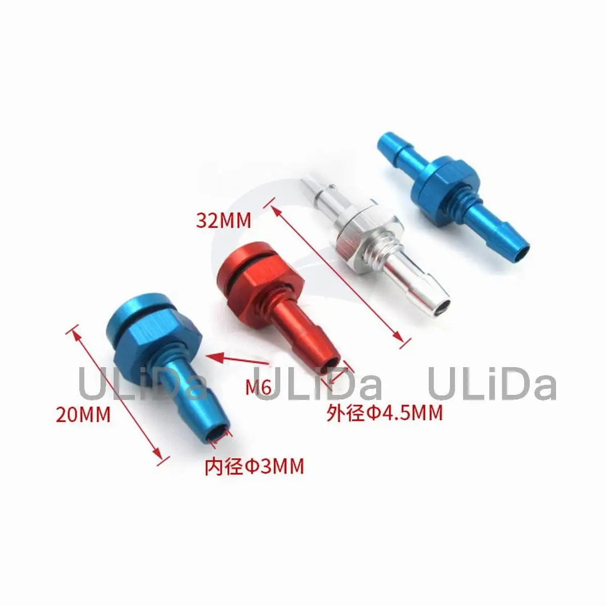 1 шт водяная насадка m6 алюмини