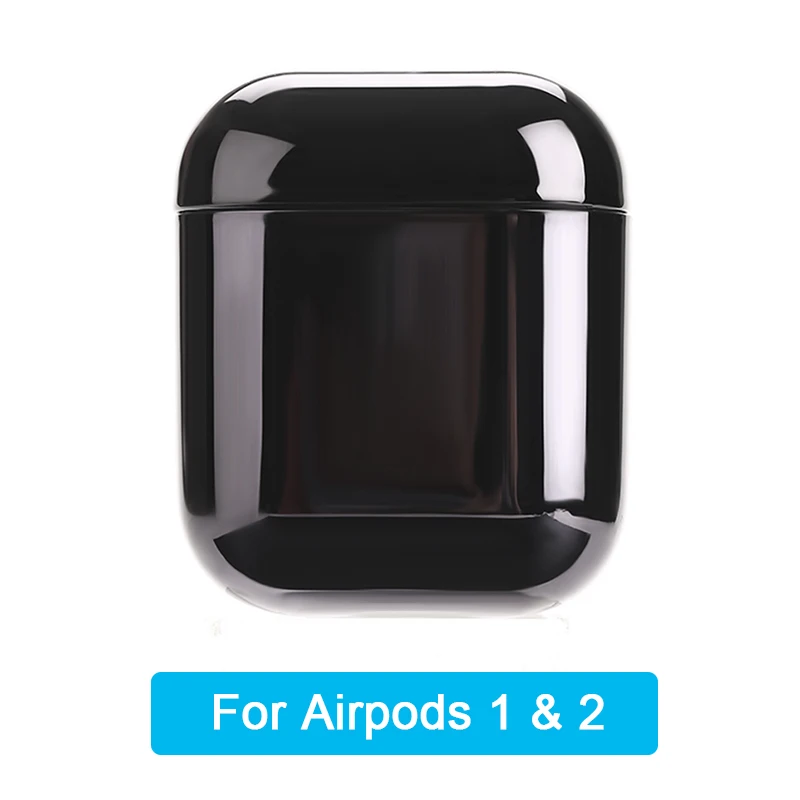 Black 2 YBD роскошный чехол с мраморным рисунком для AirPods цвета чехол для Apple Airpods Air Pods чехол Coque Funda для Airpod аксессуары - Цвет: Black 2