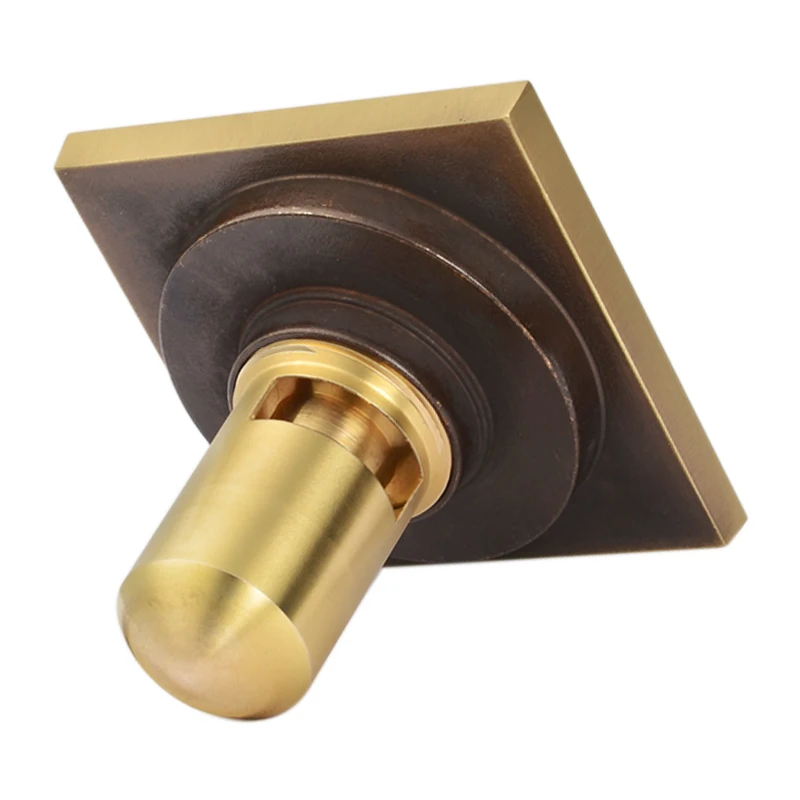 

Euro Floor Drains Antique Brass Shower Floor Drain Bathroom Deodorant Euro Square Floor Drain Strainer Cover Grate Waste