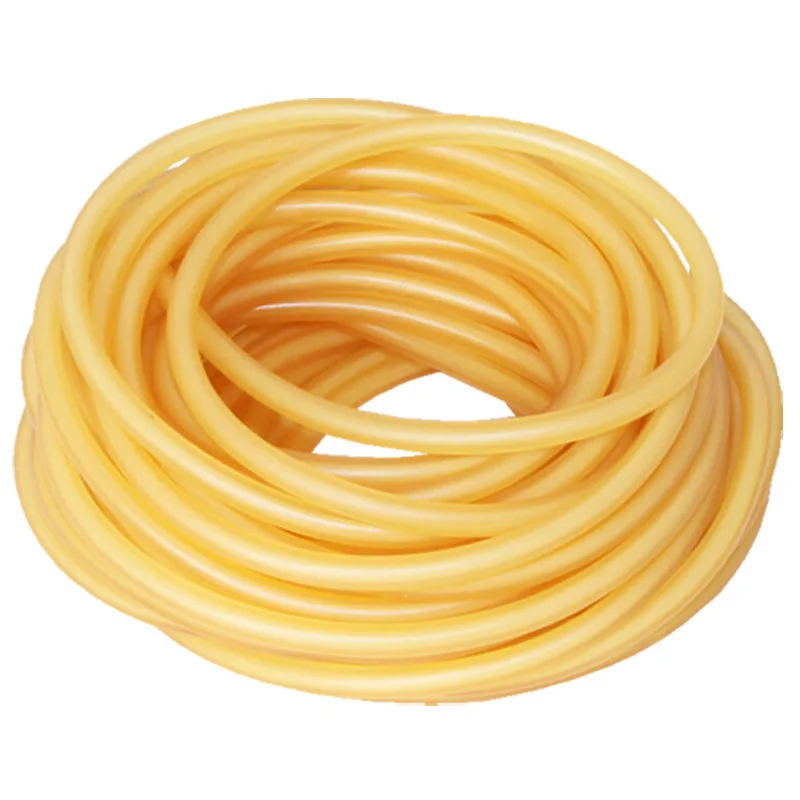 

10m Slingshot Round Rubber Band Natural Latex Tube Type 1745 1842 2050 Catapult Accessories for Outdoor Sports Hunting Shooting