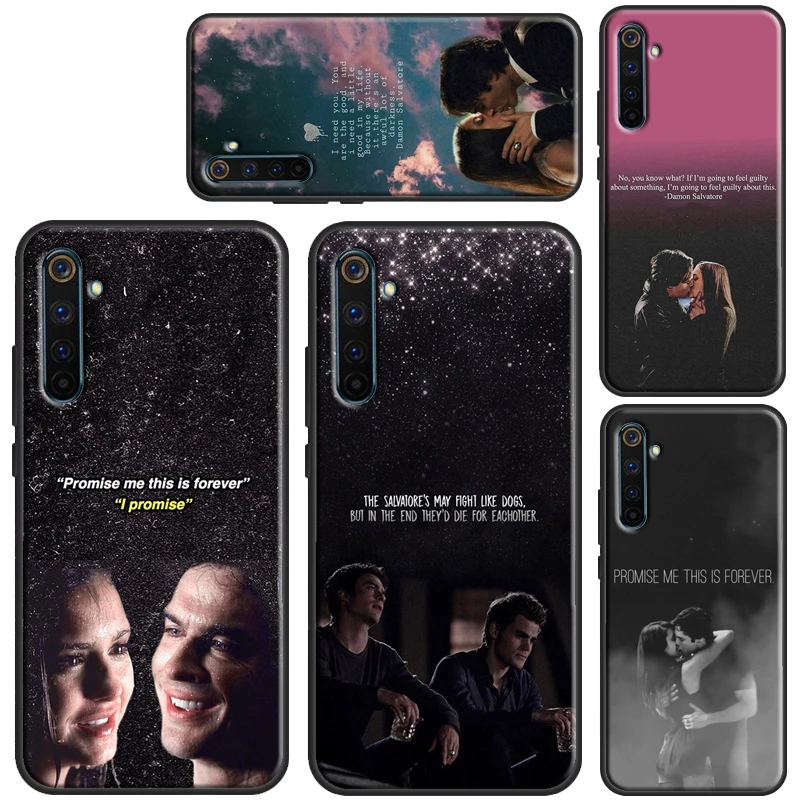 Дневники вампира цитата Деймона Сальваторе для OnePlus 10 9 Pro Nord2 8T 9R чехол Realme 9i 8i 8 C21 GT
