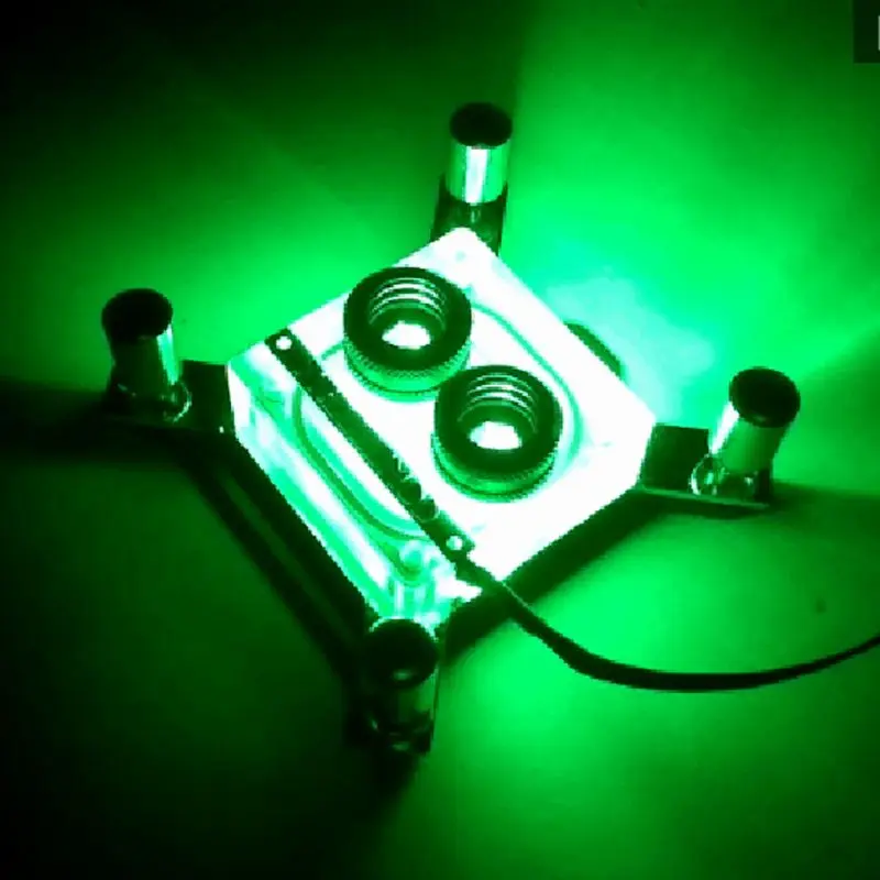 Комплект водяного охлаждения G1/4 резьбы из акрила и меди радиатор для цп пк 1150 1151