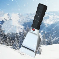 car ice scraper spade tool car equipment snow shovel 12v electric heated car ice scraper automobiles winter car accessories