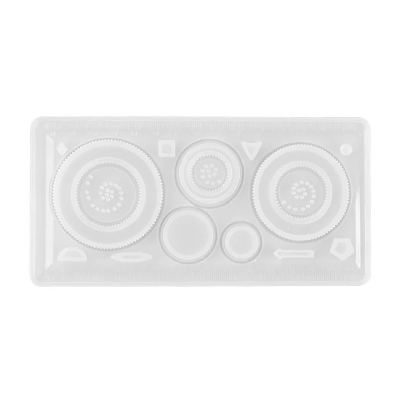 

DIY Crystal Epoxy Mould Student Supplies Ruler Silicone Mould UV Epoxy Resin Mold Jewelry Tools