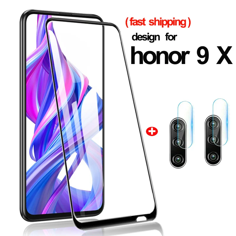 Премиум 360 чехол стекло для Honor 9X HD защитная пленка хоноо 9x камеры телефона онор
